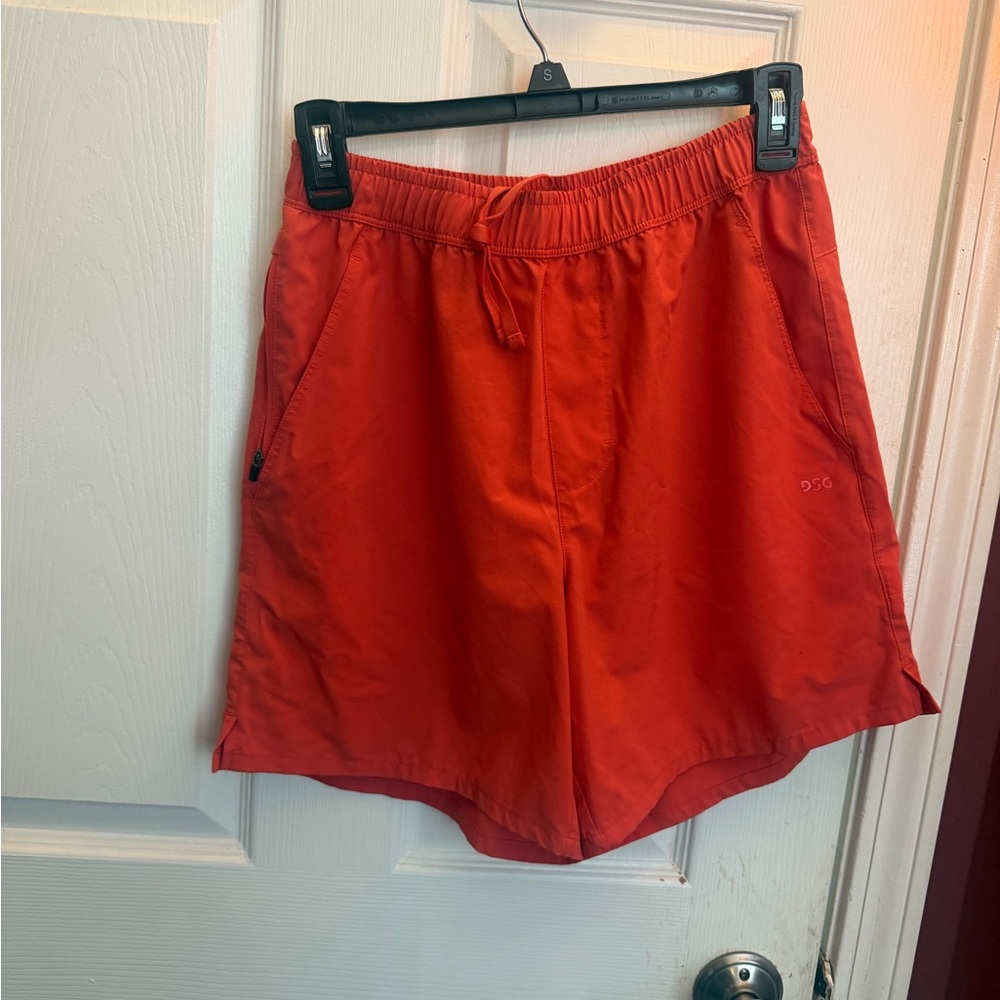 DSG Men's Vibrant Red Athletic Shorts